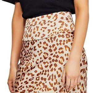Free People Women's Normani Bias Printed Skirt